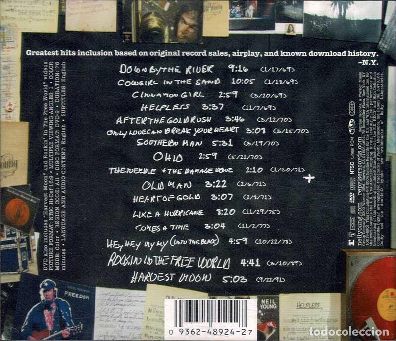 CDs de m&uacute;sica: Neil Young - Greatest Hits. CD + DVD - Foto 2