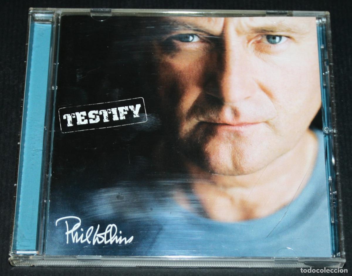 CDs de m&uacute;sica: CD - PHIL COLLINS - TESTIFY - ATLANTIC RECORDS, 2002 - Foto 1