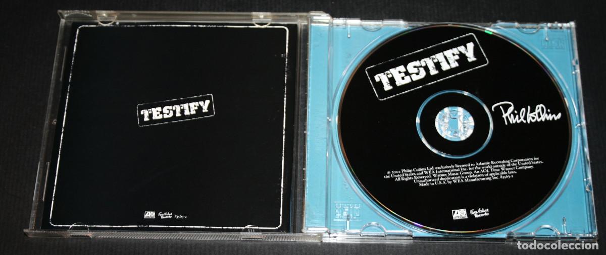 CDs de m&uacute;sica: CD - PHIL COLLINS - TESTIFY - ATLANTIC RECORDS, 2002 - Foto 3