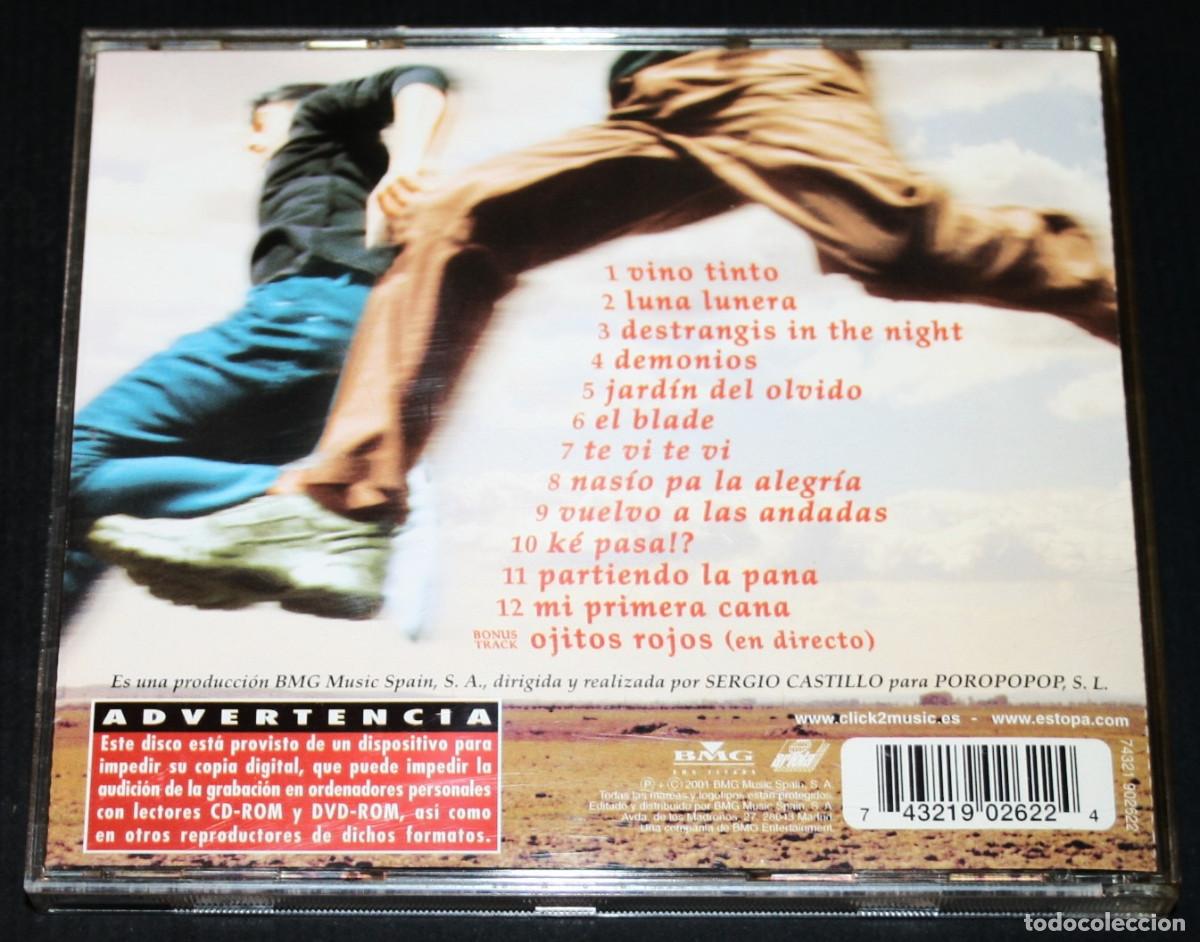 CDs de m&uacute;sica: CD - ESTOPA - DESTRANGIS - BMG MUSIC, 2001 - Foto 2