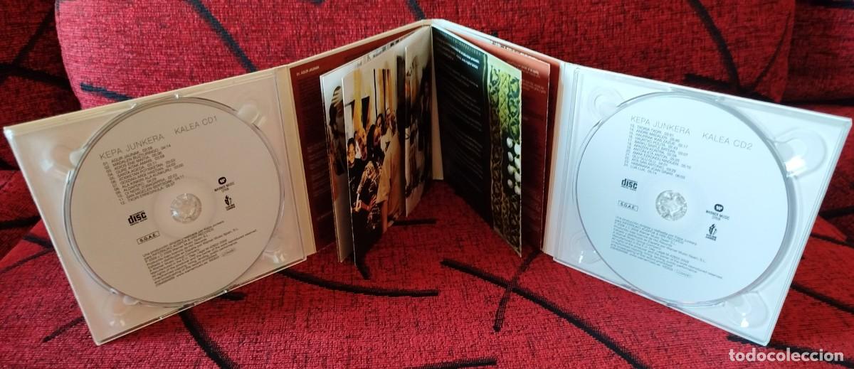 CDs de m&uacute;sica: KEPA JUNKERA ** Kalea ** DOBLE CD 2009 - Foto 3