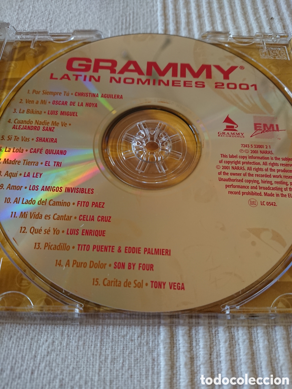 CDs de m&uacute;sica: Grammy Latin Nominees 2001 - Foto 5