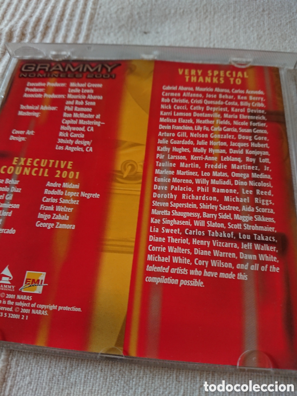 CDs de m&uacute;sica: Grammy Latin Nominees 2001 - Foto 6