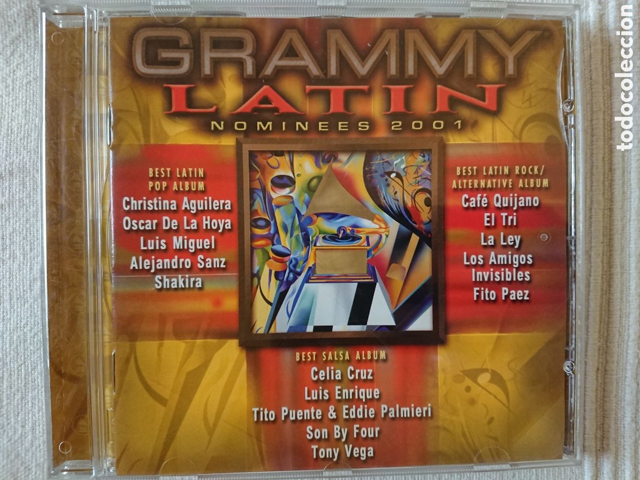 CDs de m&uacute;sica: Grammy Latin Nominees 2001 - Foto 1