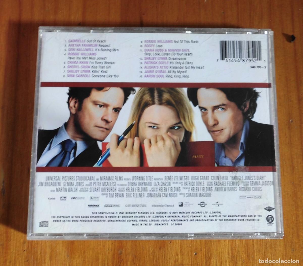 CDs de m&uacute;sica: CD- BANDA SONORA- BRIDGET JONES DIARY - Foto 2