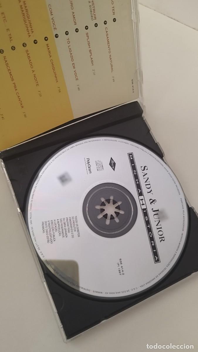 CDs de m&uacute;sica: SANDY & JUNIOR - Minha Historia .Cd edici&oacute;n limitada - Foto 2