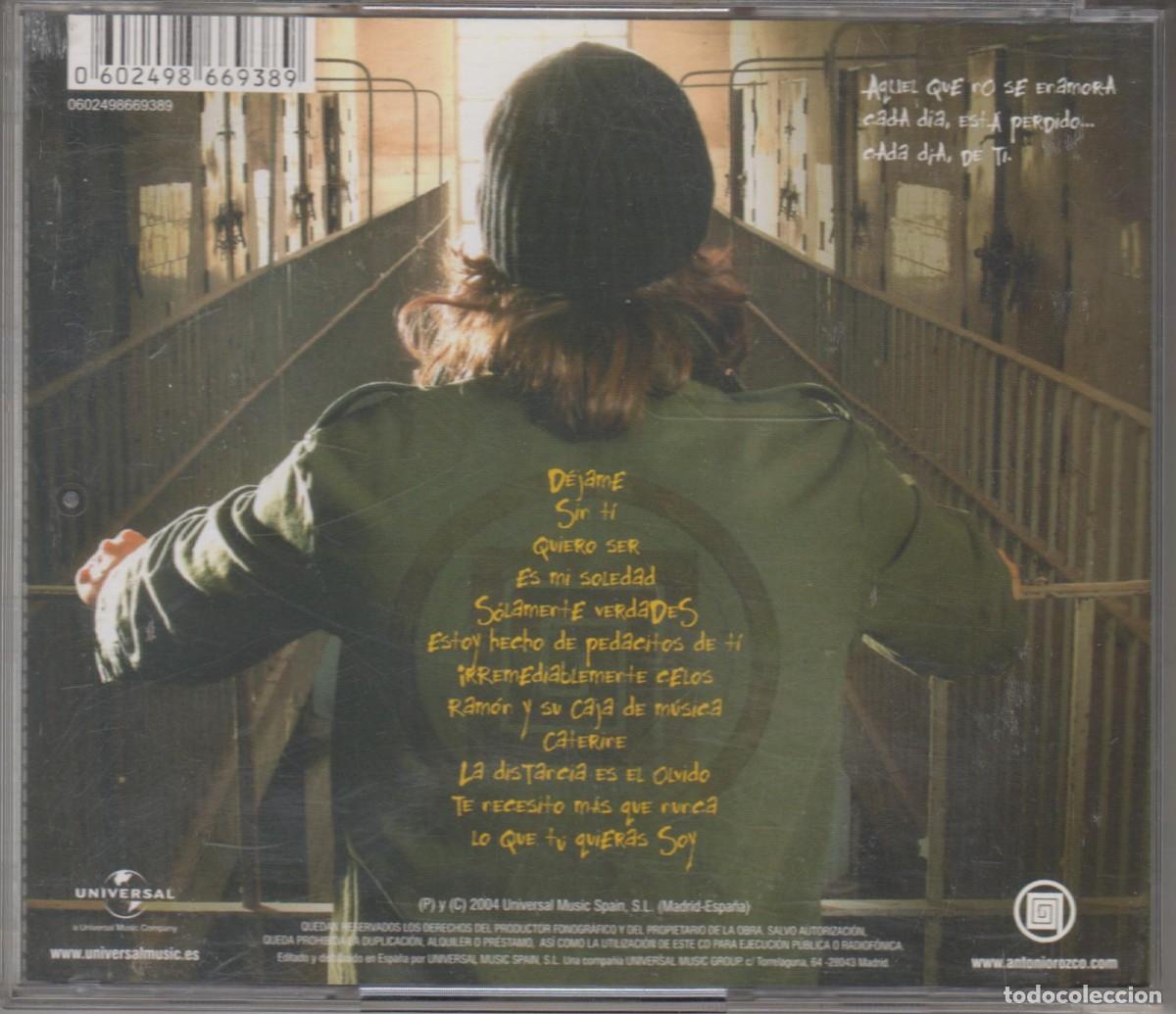 CDs de m&uacute;sica: Antonio Orozco cd El principio del comienzo 2004 - Foto 2