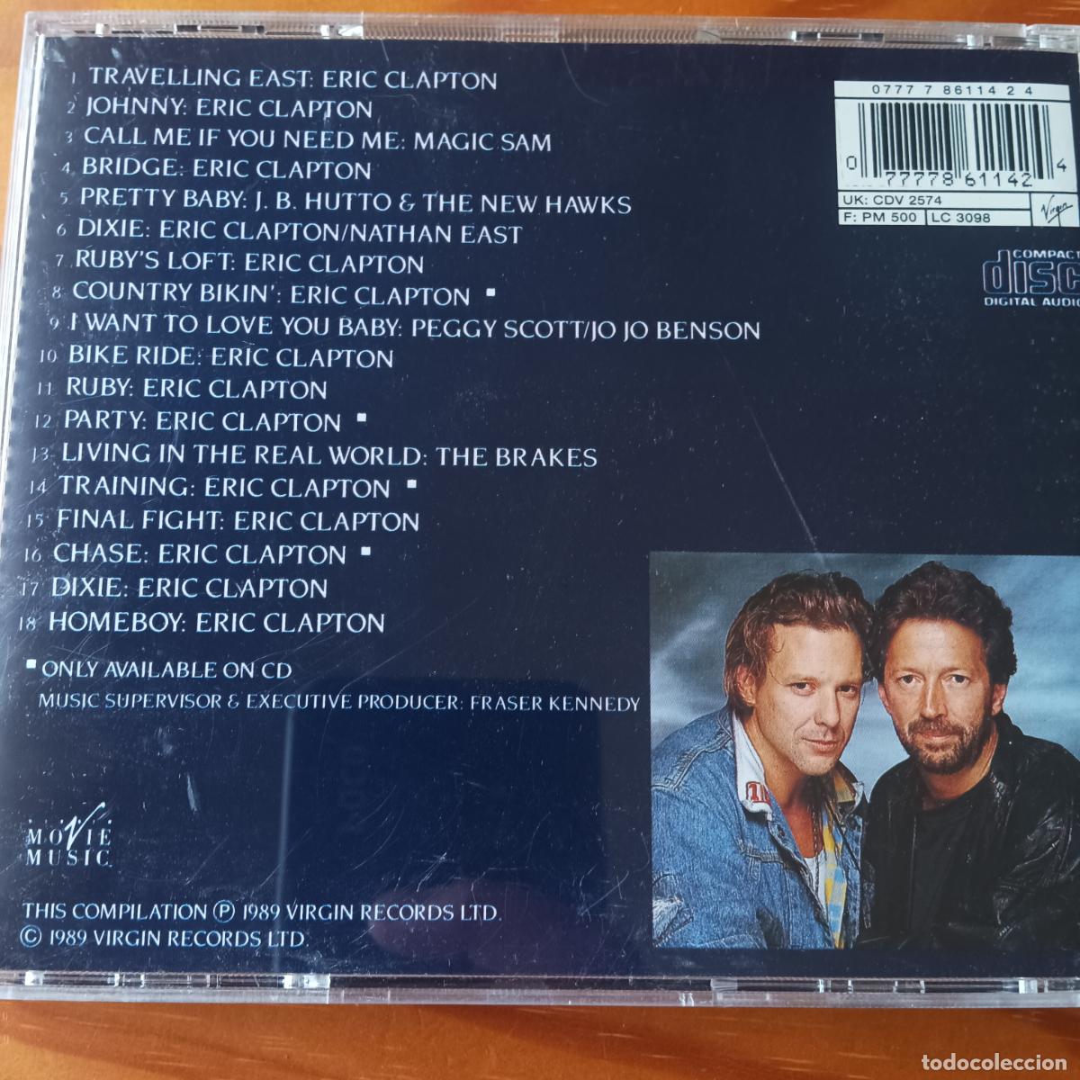 CDs de m&uacute;sica: HOMEBOY, CD BSO SOUNDTRACK, ERIC CLAPTON - Foto 2