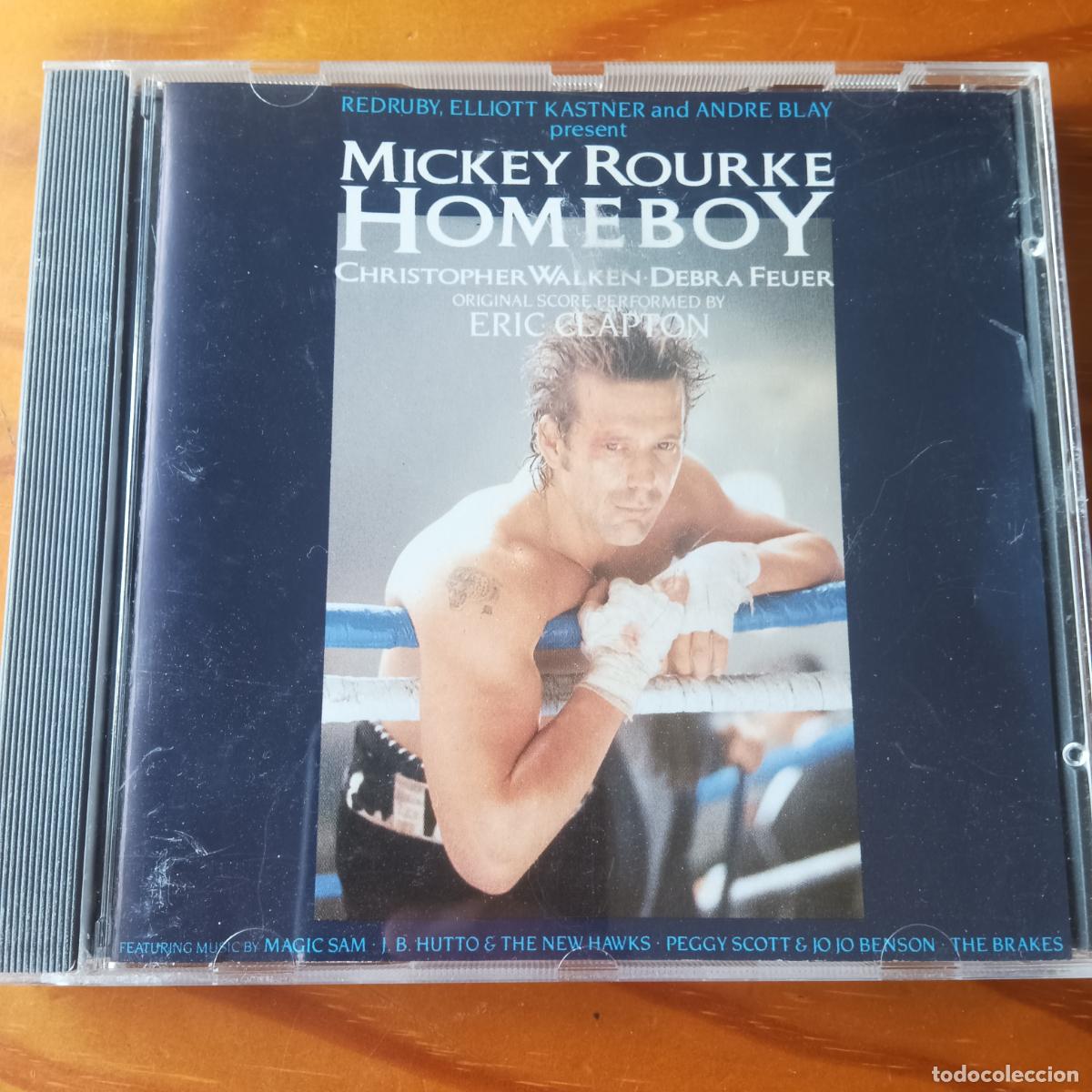 CDs de m&uacute;sica: HOMEBOY, CD BSO SOUNDTRACK, ERIC CLAPTON - Foto 1