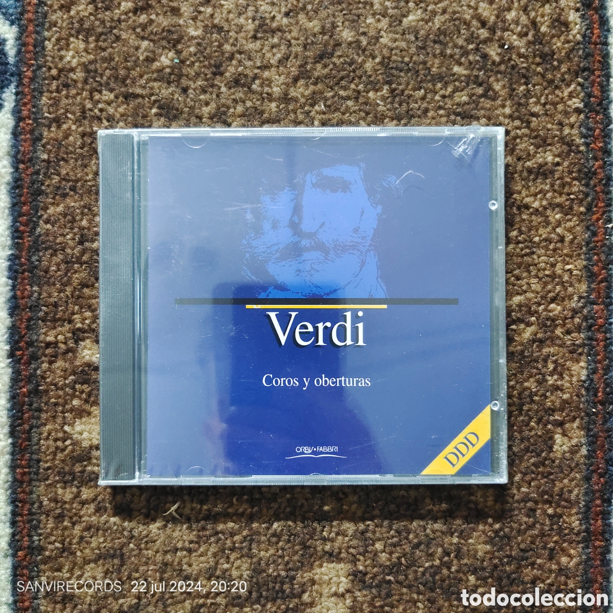 CDs de M&uacute;sica: CD, VERDI: COROS Y OBERTURAS