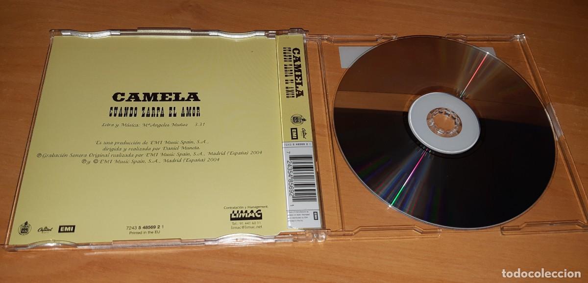 CDs de m&uacute;sica: CAMELA CUANDO ZARPA EL AMOR CD SINGLE - Foto 2