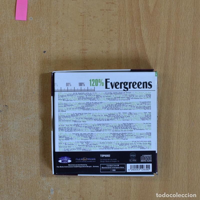 CDs de m&uacute;sica: VARIOS - 120 EVERGREENS - CD - Foto 2