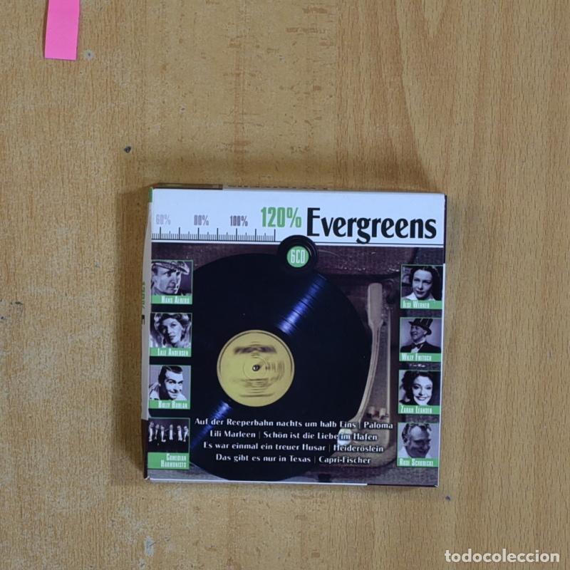 CDs de m&uacute;sica: VARIOS - 120 EVERGREENS - CD - Foto 1