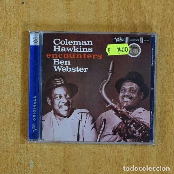 CDs de m&uacute;sica: COLEMAN HAWKINS / BEN WEBSTER - ENCOUNTERS - CD - Foto 1