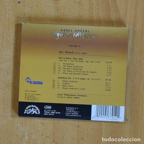 CDs de m&uacute;sica: KAREL ANCERL - IAN HANUS - CD - Foto 2
