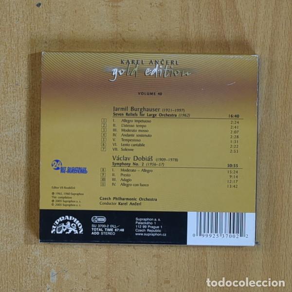 CDs de m&uacute;sica: KAREL ANCERL - JARMIL BURGHAUSER - CD - Foto 2