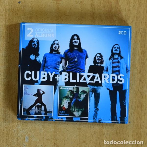 CDs de m&uacute;sica: CUBY + BLIZZARDS - TOO BLIND TO SEE / DESOLATION - CD - Foto 1