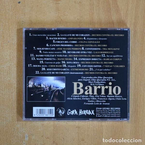 CDs de m&uacute;sica: VARIOS - BARRIO - CD - Foto 2