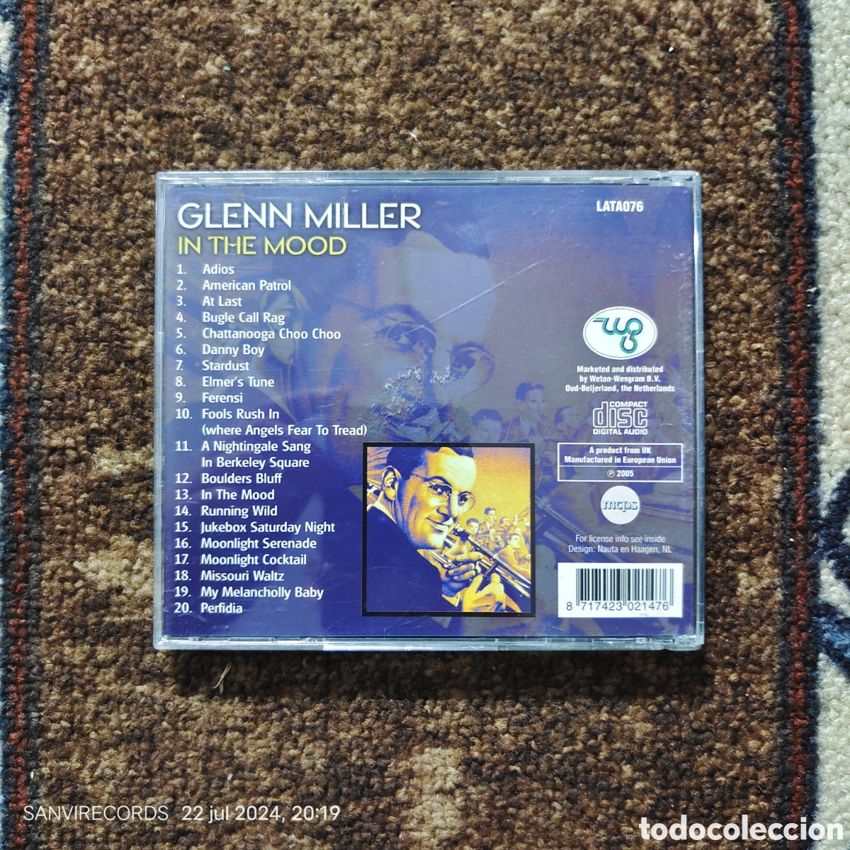 CDs de m&uacute;sica: CD, GLENN MILLER: IN THE MOOD - Foto 2