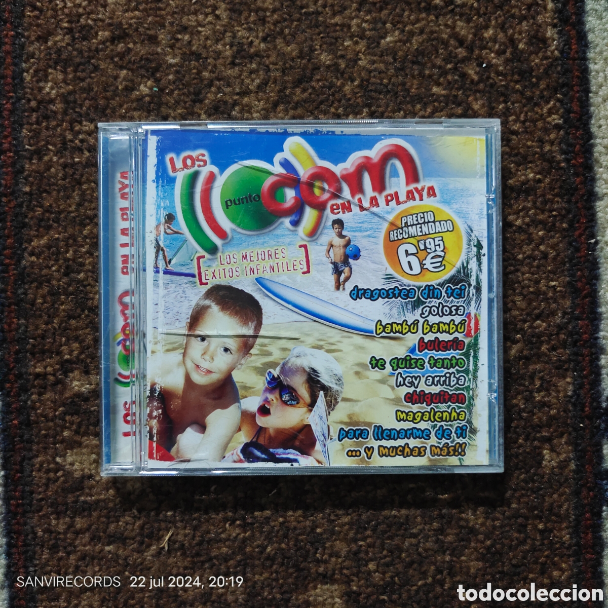CDs de m&uacute;sica: CD, LOS PUNTO COM EN LA PLAYA: DRAGOSTEA DIN TEI - GOLOSA - BAMB&Uacute; BAMB&Uacute;... - Foto 1