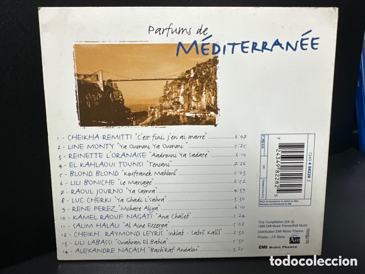 CDs de m&uacute;sica: Various - Parfums de M&eacute;diterran&eacute;e (CD, Comp) - Foto 3