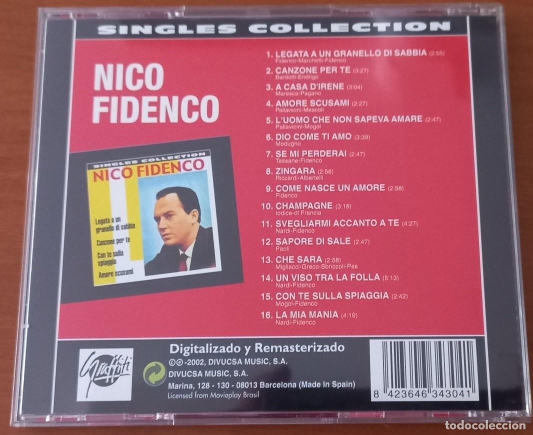 CDs de m&uacute;sica: Nico Fidenco - Singles Collection (CD, Comp) - Foto 2