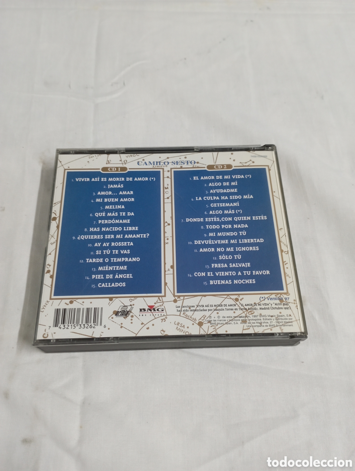 CDs de m&uacute;sica: Camilo sesto superstar - Foto 2