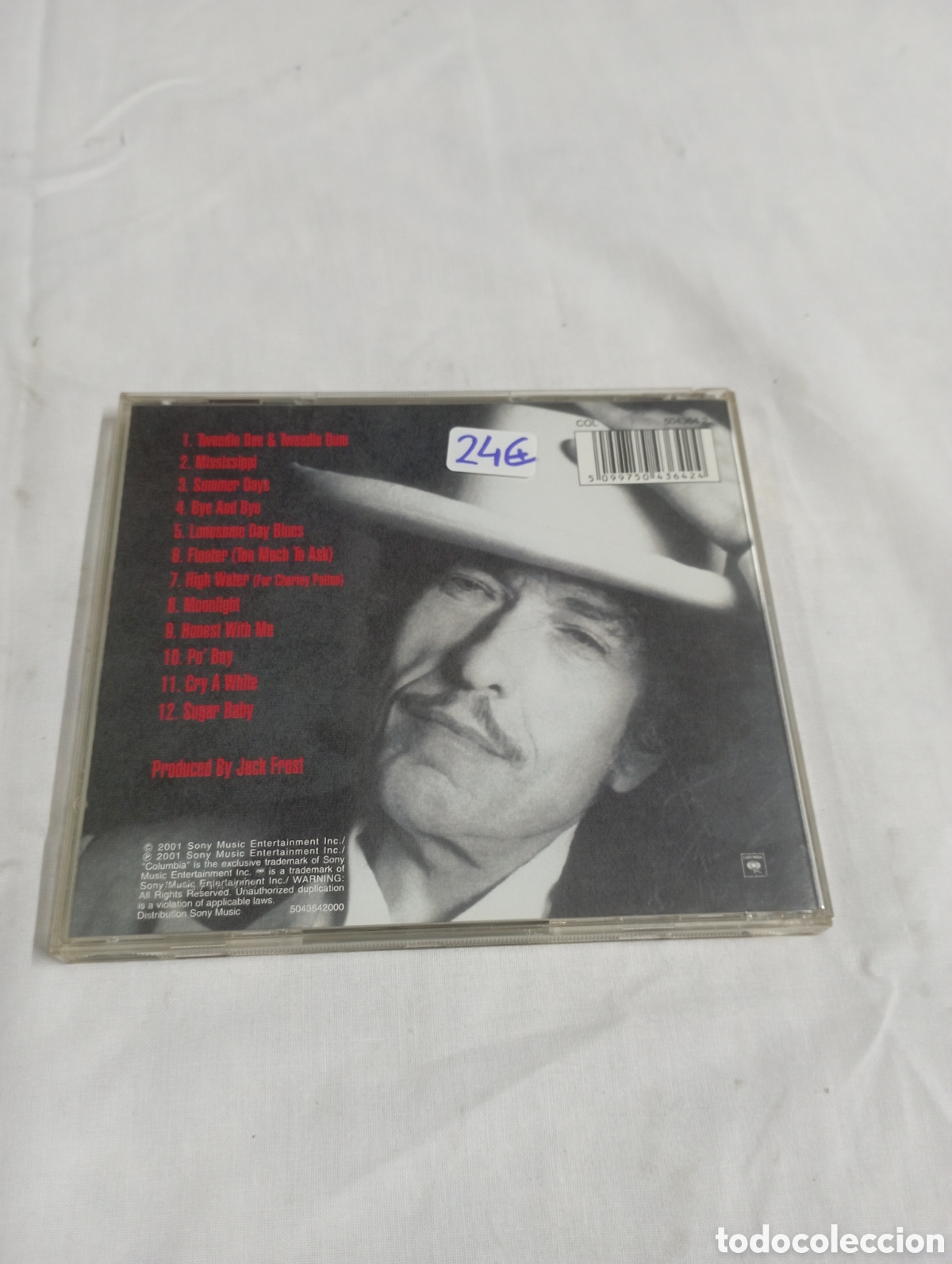 CDs de m&uacute;sica: Bob Dylan &rdquo;love and theft&rdquo; - Foto 2