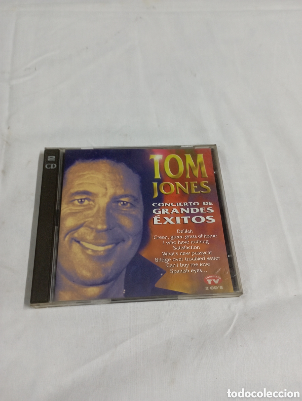 CDs de m&uacute;sica: Tom Jones concierto de grandes exitos - Foto 1