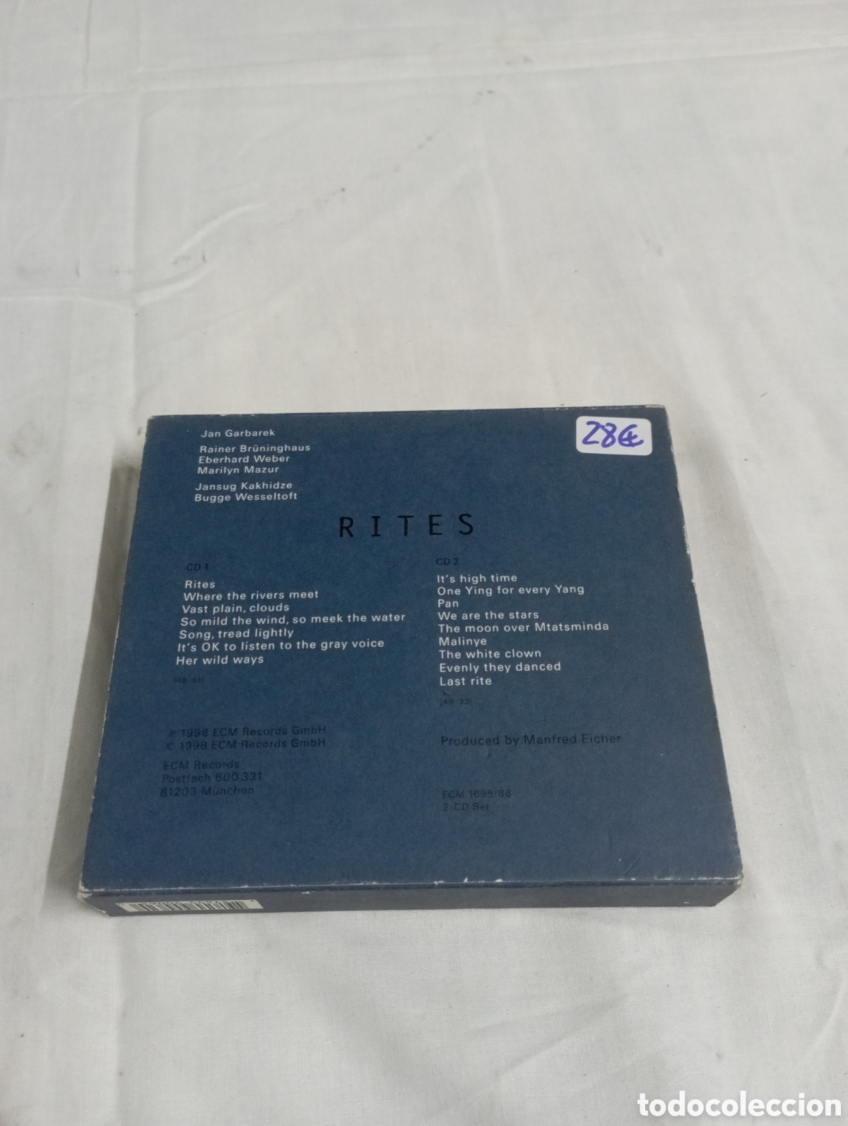 CDs de m&uacute;sica: Jan Garbarek rites 2 cd - Foto 2