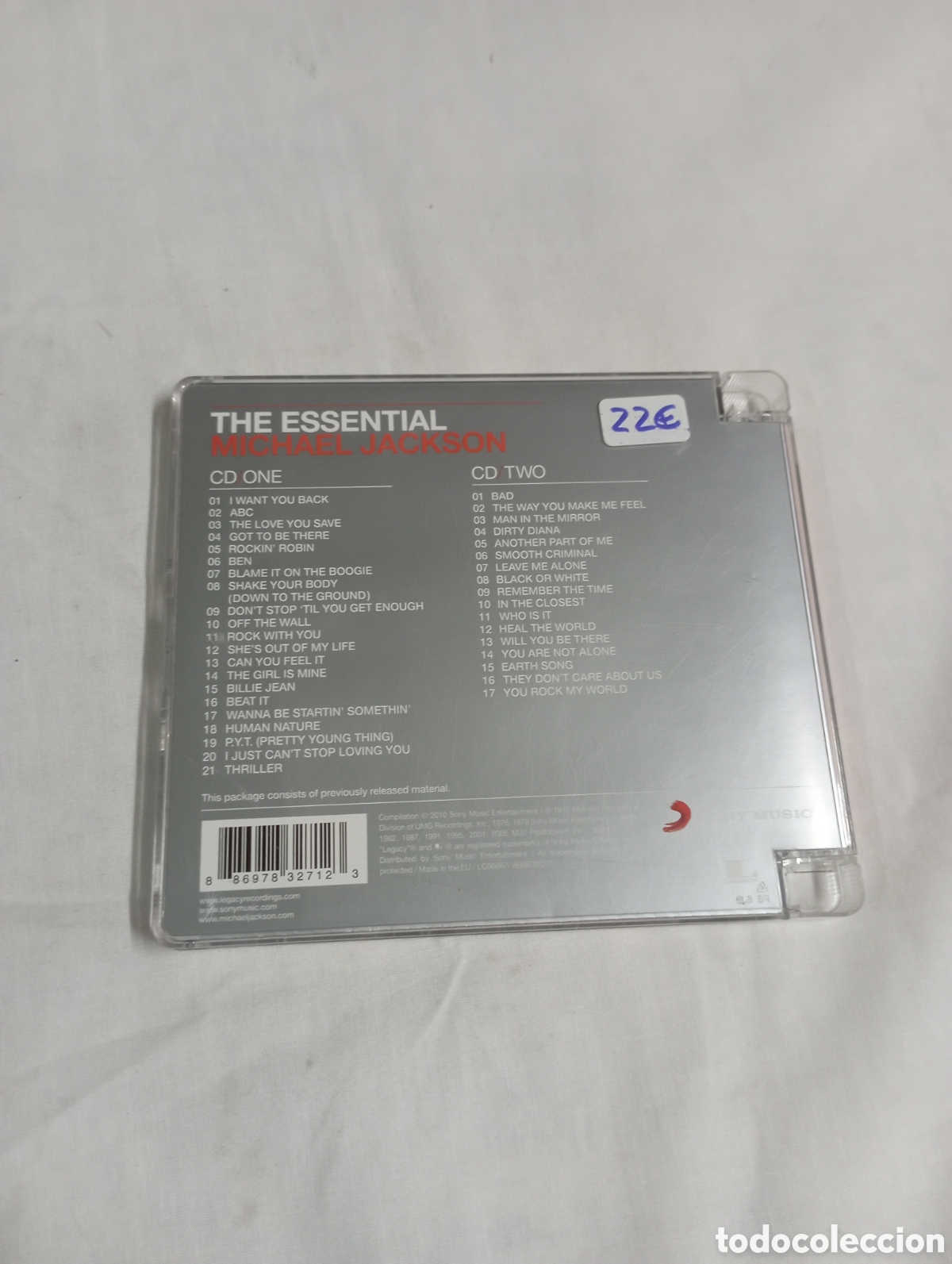 CDs de m&uacute;sica: The essential michael jackson - Foto 2