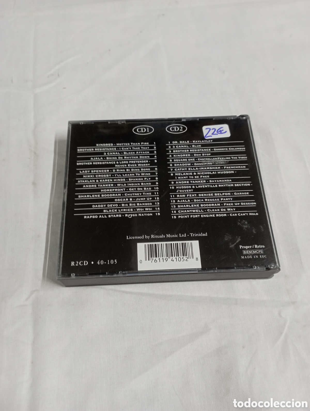 CDs de m&uacute;sica: Caribbean soca&rapso party - Foto 2