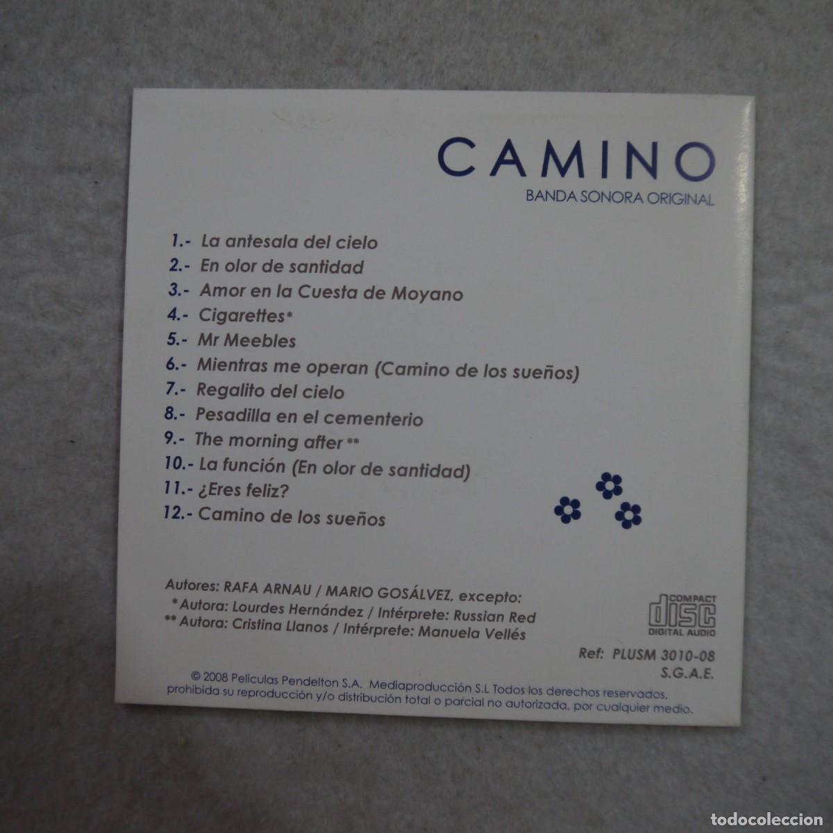 CDs de m&uacute;sica: BSO CAMINO - CD 2008 - Foto 2