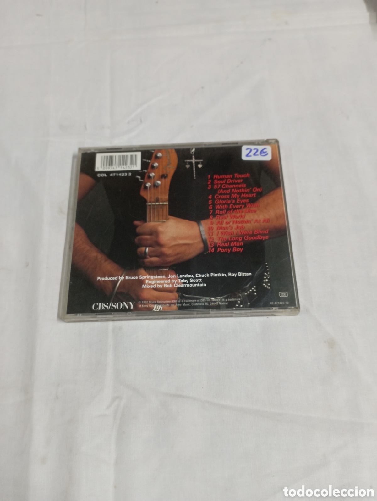 CDs de m&uacute;sica: Bruce Springsteen human touch - Foto 2