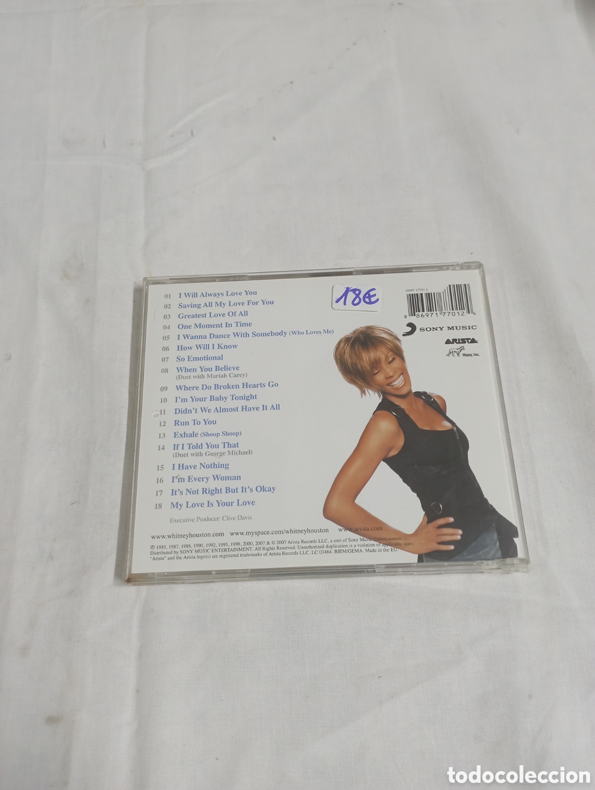 CDs de m&uacute;sica: Whitney Houston the ultimate dance - Foto 2