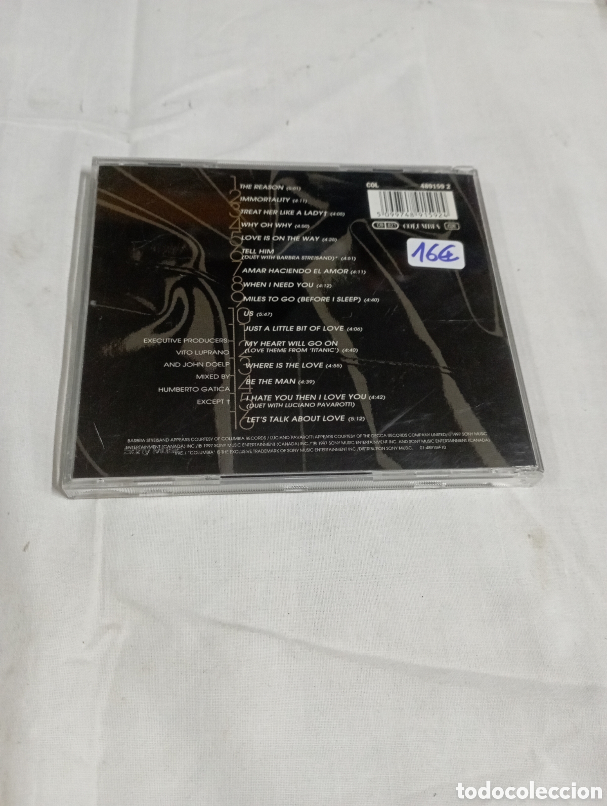 CDs de m&uacute;sica: Celine Dion lett talk about love - Foto 2