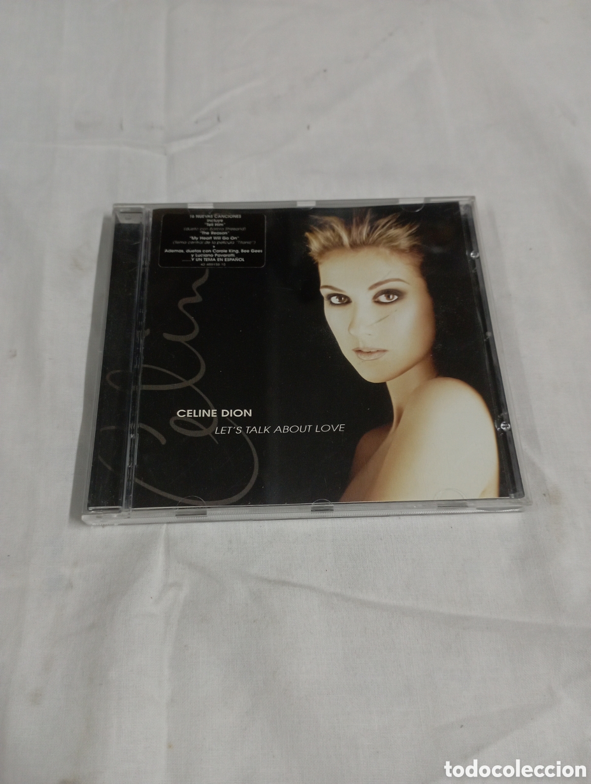 CDs de m&uacute;sica: Celine Dion lett talk about love - Foto 1