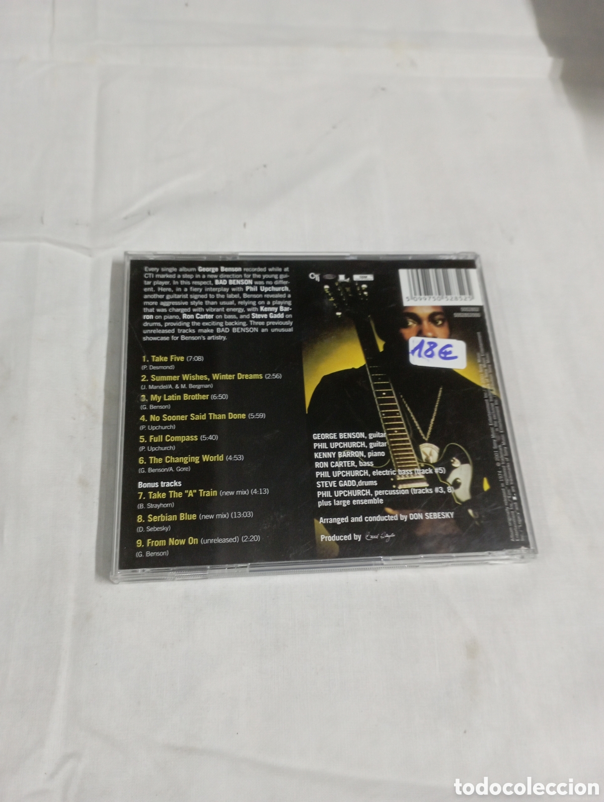 CDs de m&uacute;sica: George Benson bad benson - Foto 2