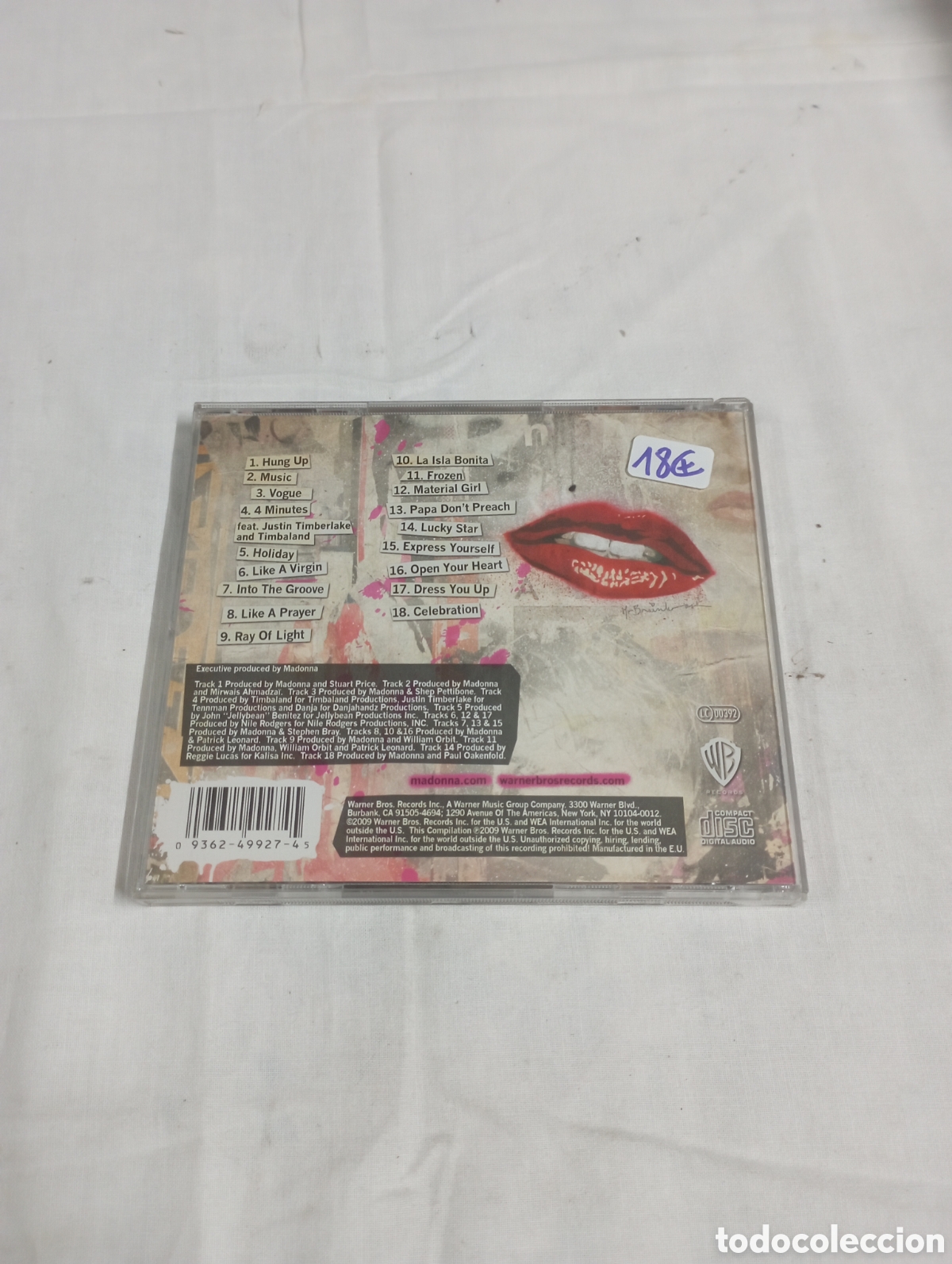 CDs de m&uacute;sica: Madonna Celebration original - Foto 2