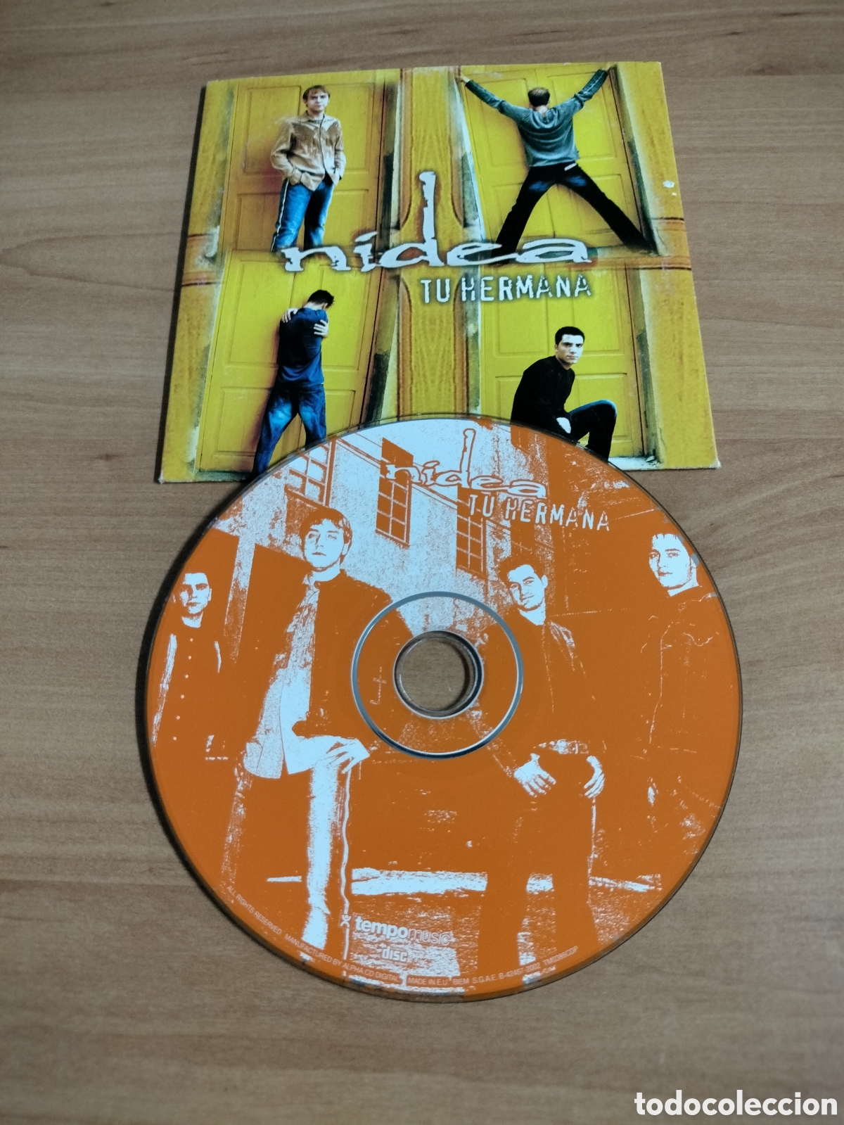 CDs de m&uacute;sica: Nidea - T&uacute; hermana - CD single 1 canci&oacute;n - Foto 1