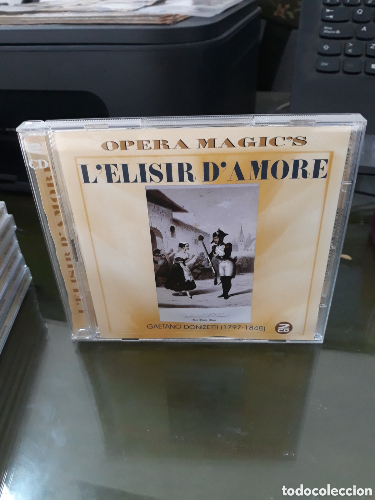 CDs de m&uacute;sica: DONIZETTI: L&acute;ELISIR D&acute;AMORE - OPERA MAGIC&acute;S - 2 CD - Foto 1