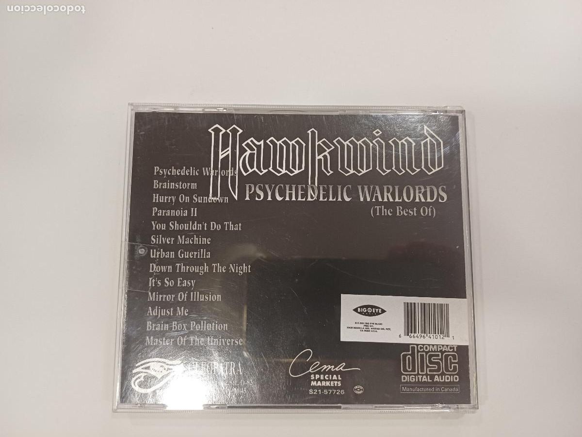 CDs de m&uacute;sica: HAWKWIND/PSYCHEDELIC WARLOCKS/CD METAL. - Foto 3