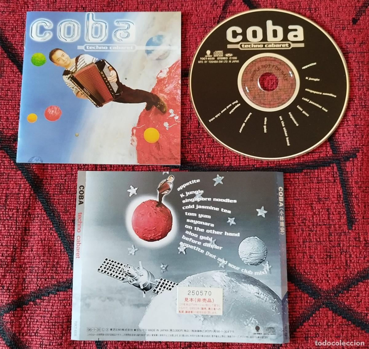 CD de M&uacute;sica: COBA ** Techno Cabaret ** CD PROMOCIONAL JAPON 1996