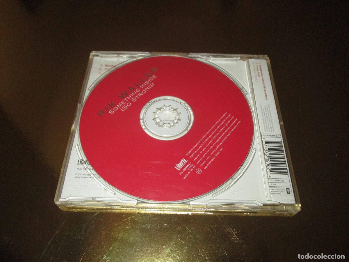CDs de m&uacute;sica: RIK WALLER ( SOMETHING INSIDE ( SO STRONG ) ) - CD - SINGLE - 550996 2 - EMI - Foto 3