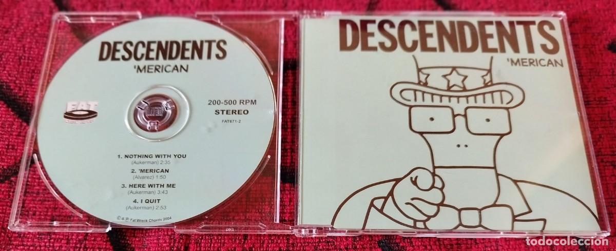 CDs de m&uacute;sica: DESCENDENTS ** Merican ** 2004 US EP CD - Foto 1