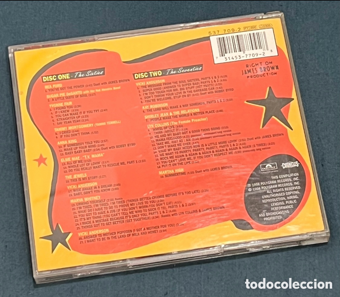 CDs de m&uacute;sica: CD2. James Brown&rsquo;s Original. &ldquo;Funky Divas&rdquo;. 1998. - Foto 2