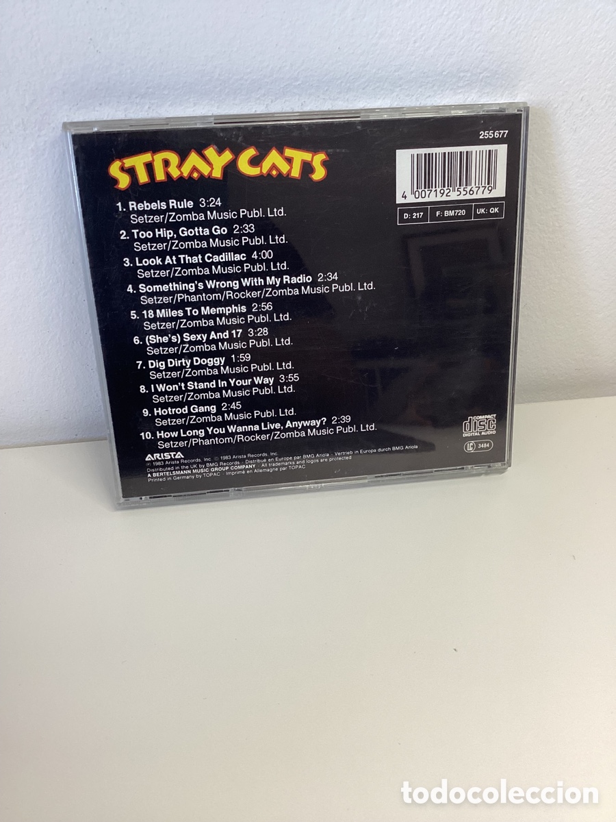 CDs de m&uacute;sica: Stray Cats - Rant N Rave - Cd 1983 - Foto 2