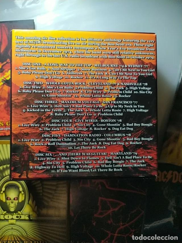 CDs de m&uacute;sica: AC/DC Hells Radio Broadcasts 1974-1979 BOX 6CD - Foto 4