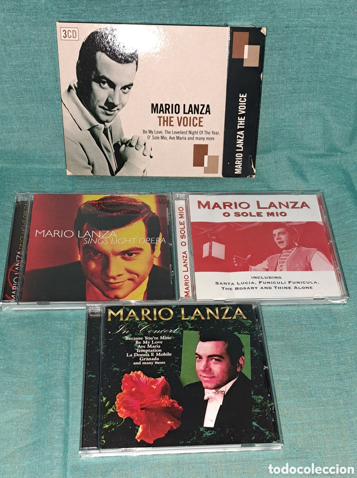 CDs de m&uacute;sica: PACK 3 CD MARIO LANZA, THE VOICE 1996 - Foto 2