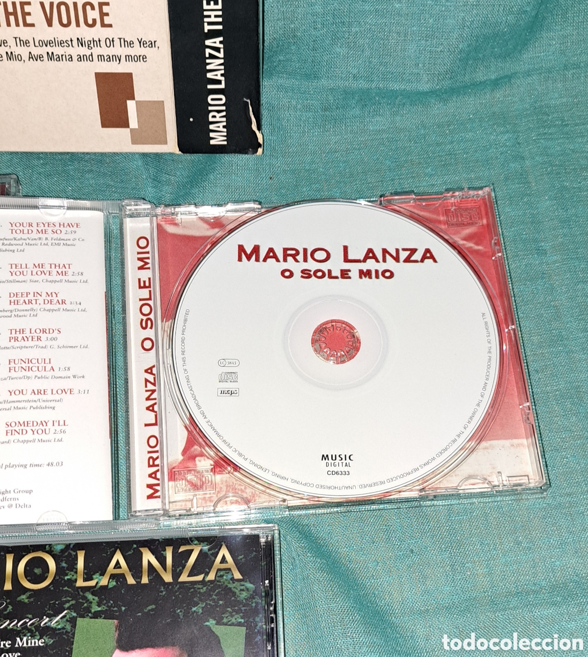 CDs de m&uacute;sica: PACK 3 CD MARIO LANZA, THE VOICE 1996 - Foto 4